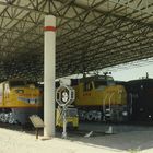 Train Museum in Ogden,Utah, USA