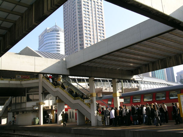 Train Station in Tel Aviv