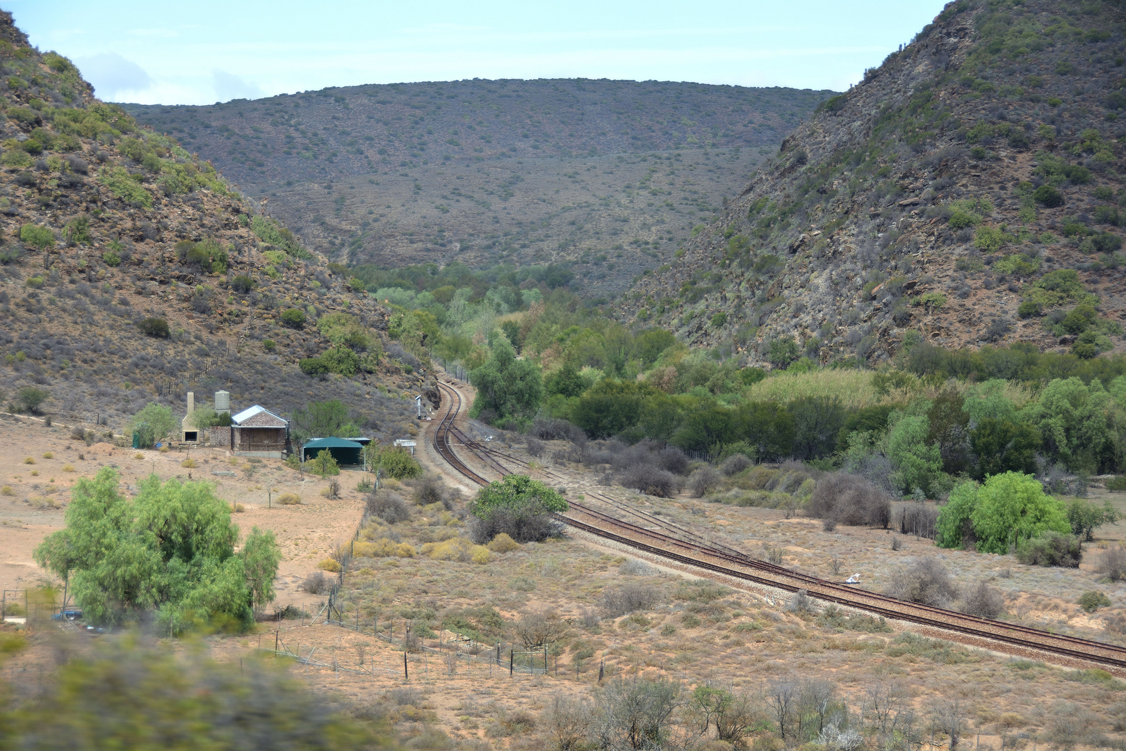 Train Station Karoo Halbwüste