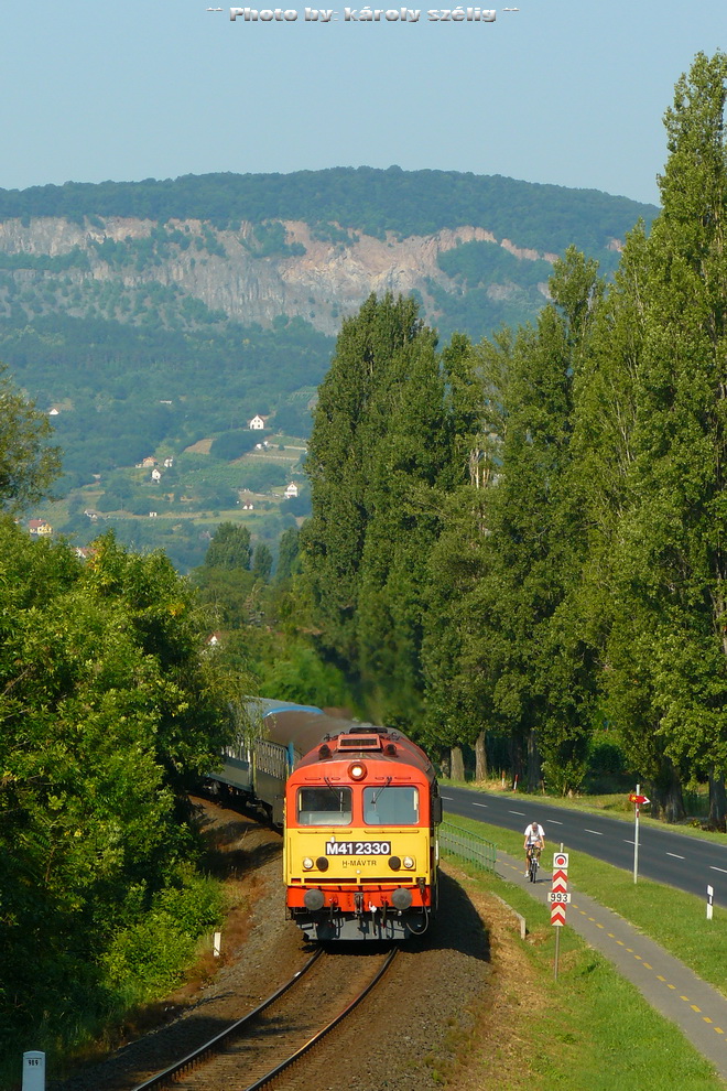 Train under Hill