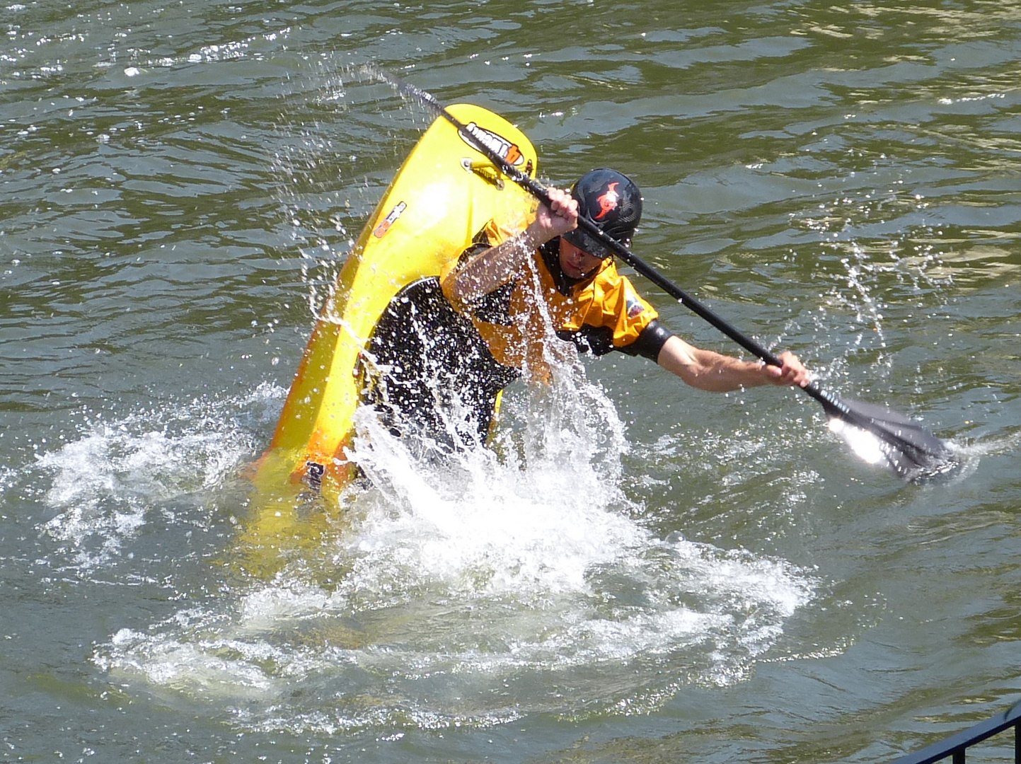 Training auf der Pegnitz