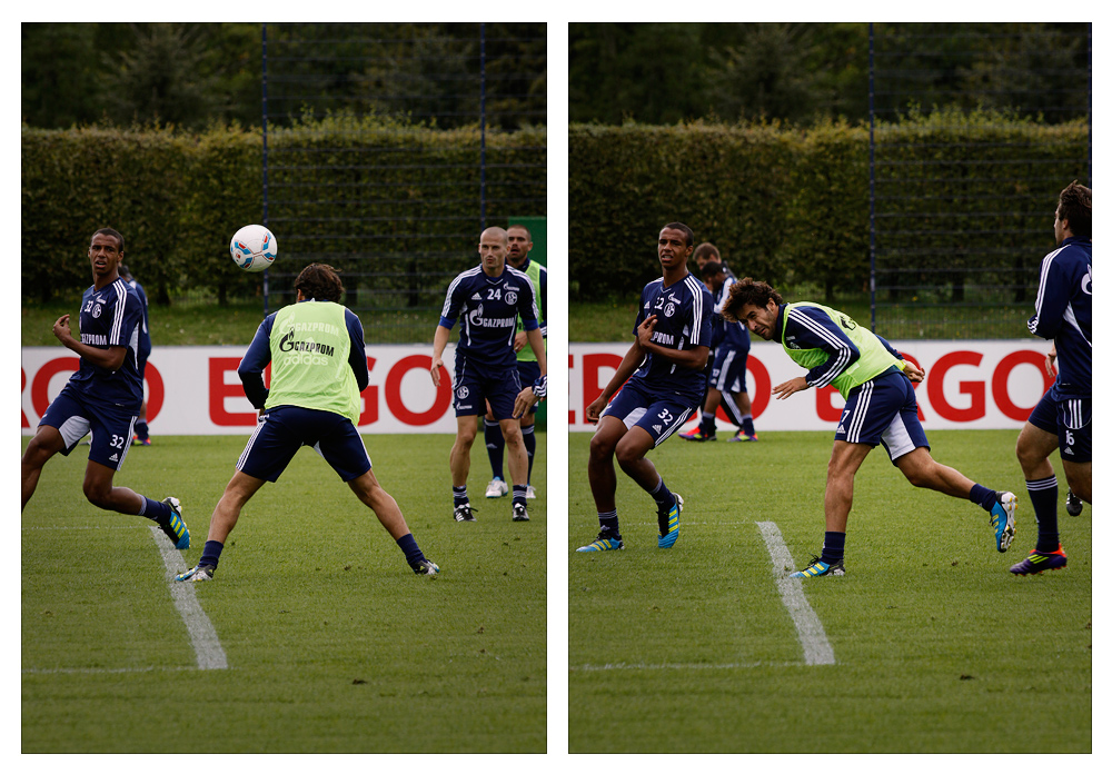 Training auf Schalke