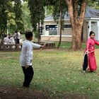 Training im Lumpini Park, Bangkok 3