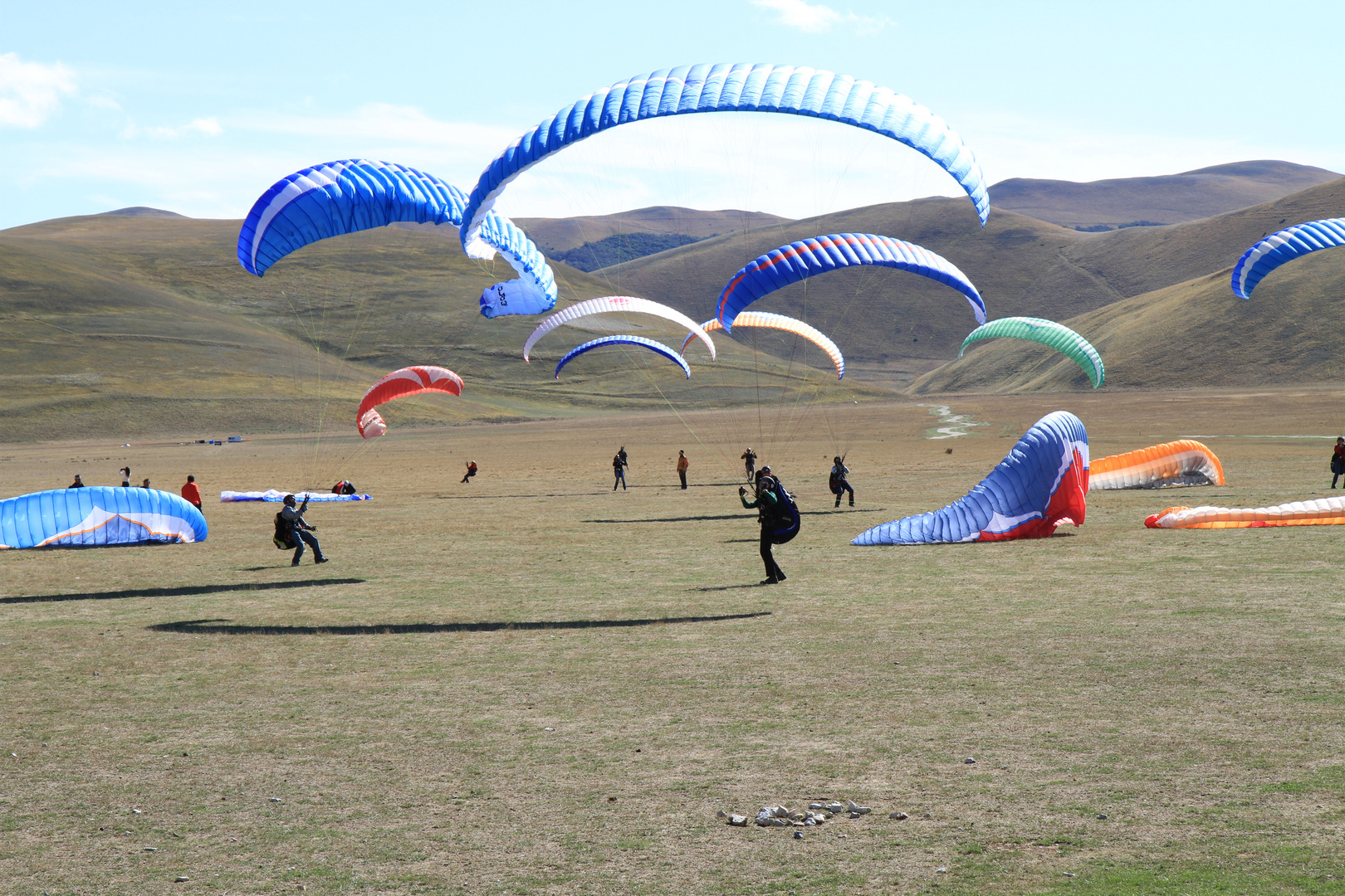 Training im Nationalpark Sibillini