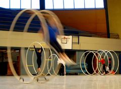 Training in der Rundturnhalle