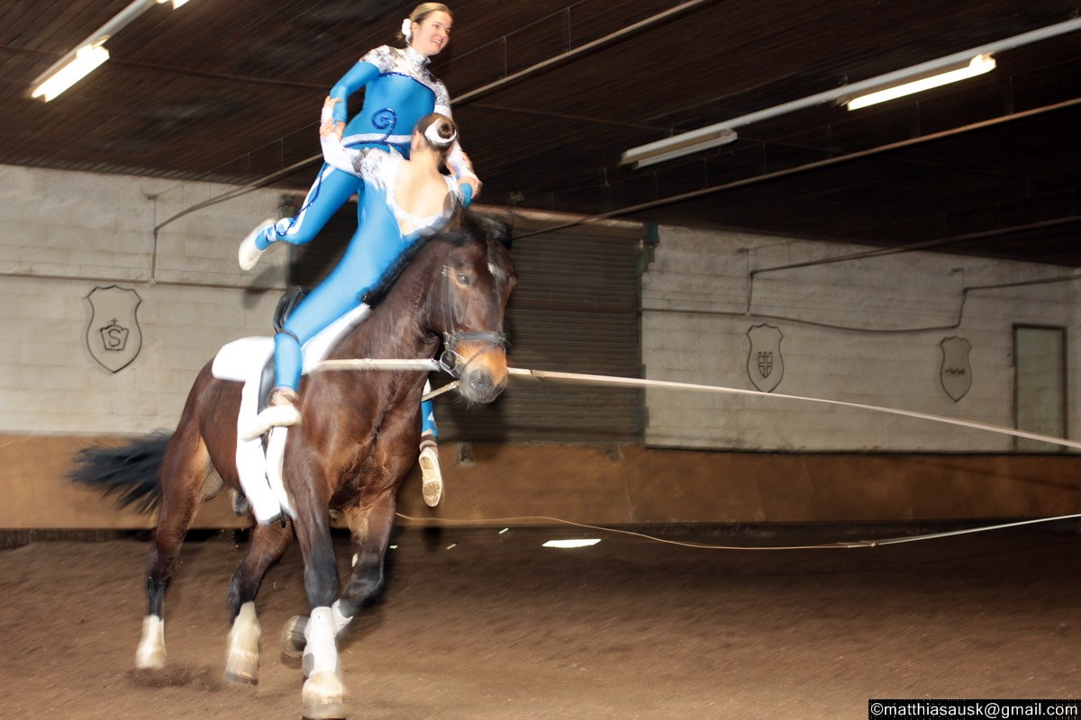 Trainings-Impression im Galopp