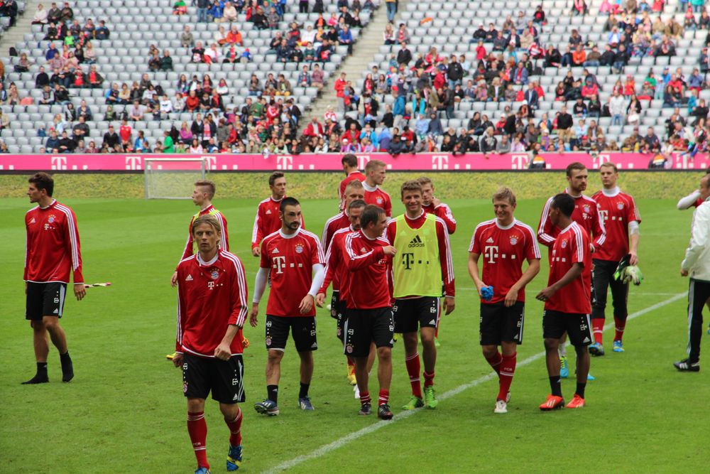 Trainingsauftakt 2013 des Fc Bayern Münchens 4/4 Foto &amp; Bild sport