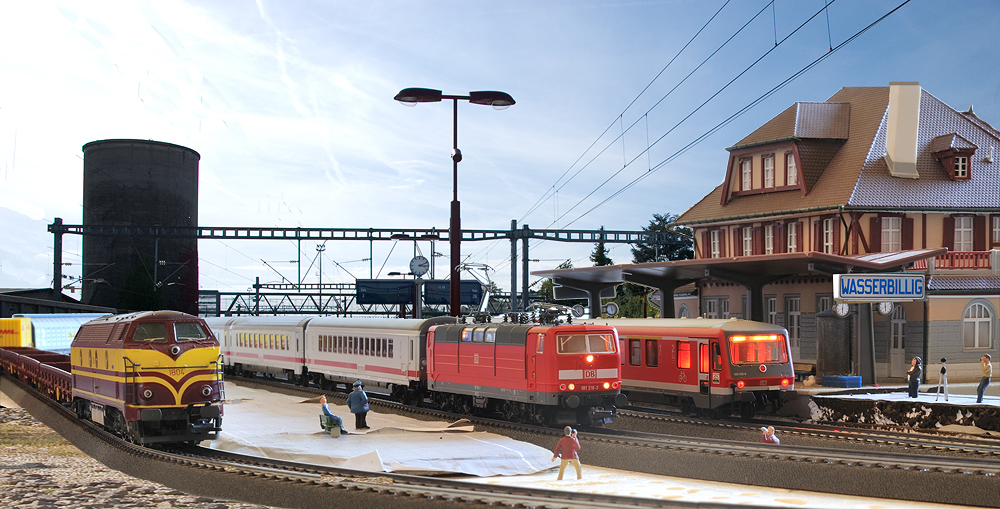 Trainspotter in Wasserbillig