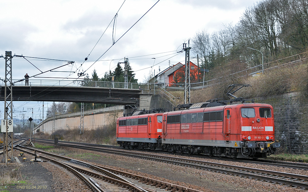 Trainspotter on a Bridge