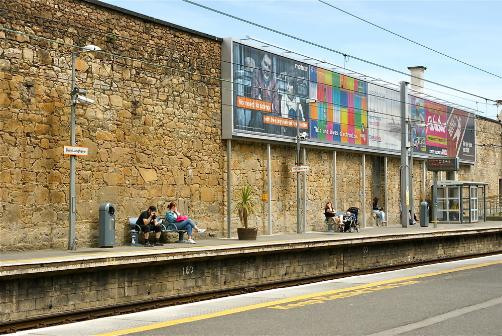 Trainstation bei Dublin