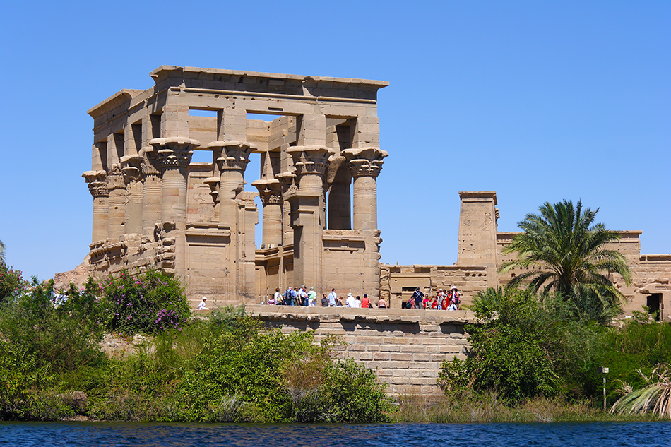 Trajan's Kiosk am Tempel der Isis