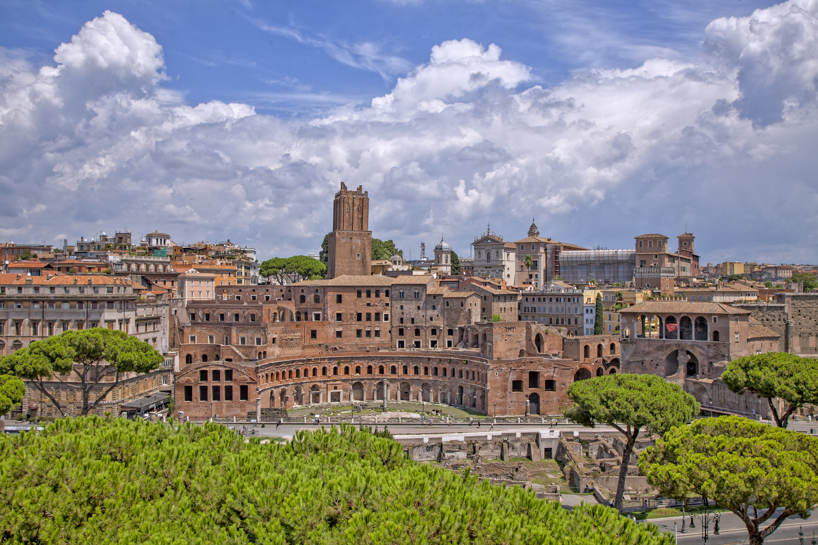 Trajansmärkte in Rom mal anders