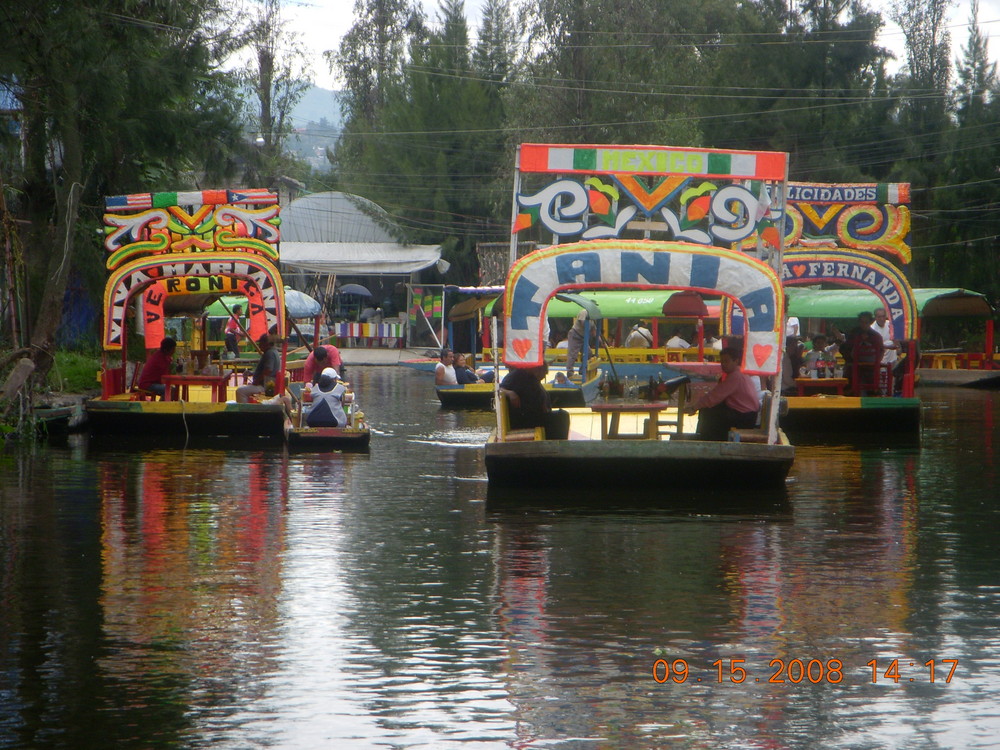 Trajineras de Xochimilco