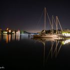 Trakai Castle at night