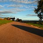 " Traktor auf dem Weg nach Dächingen "