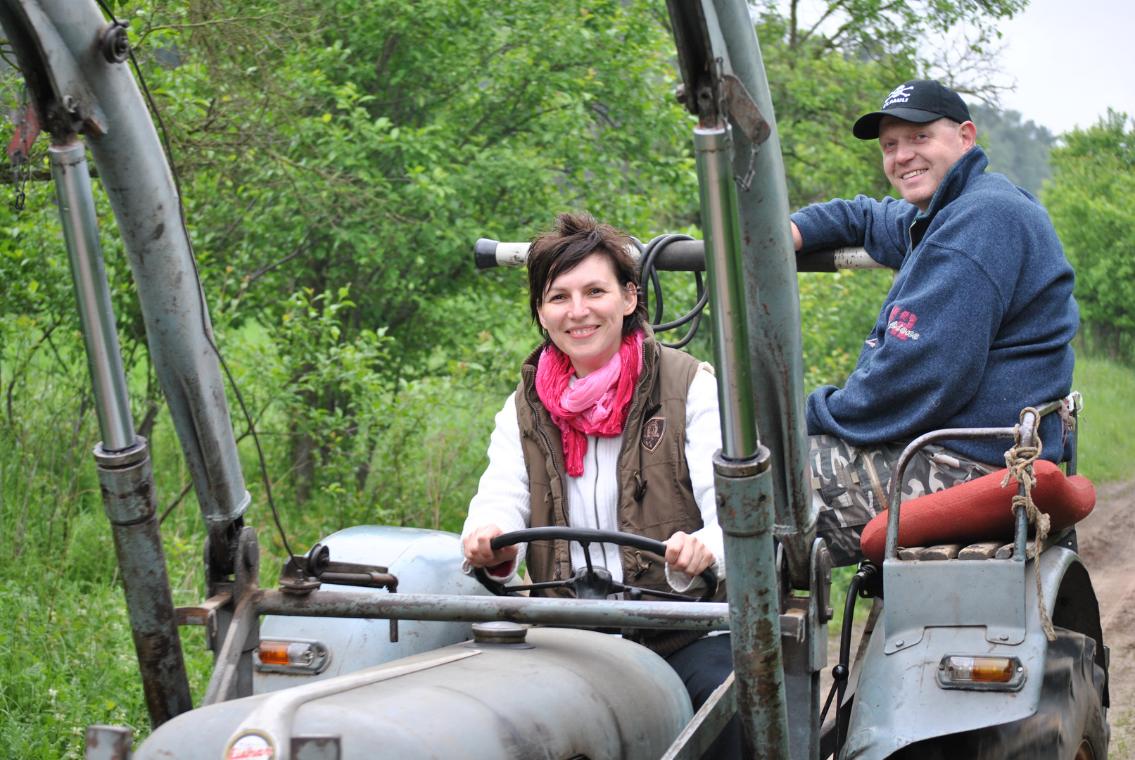 Traktor fahren bringt Spass...!