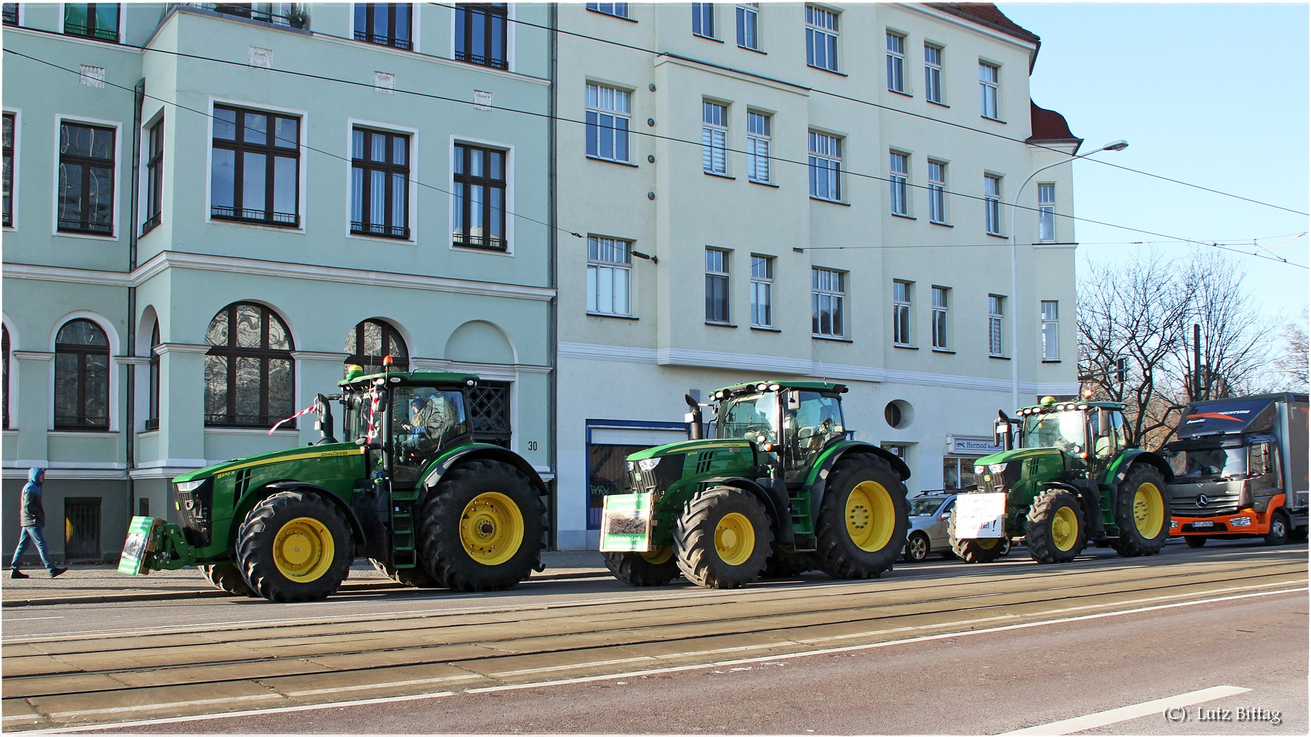 Traktoren in Halle/Saale