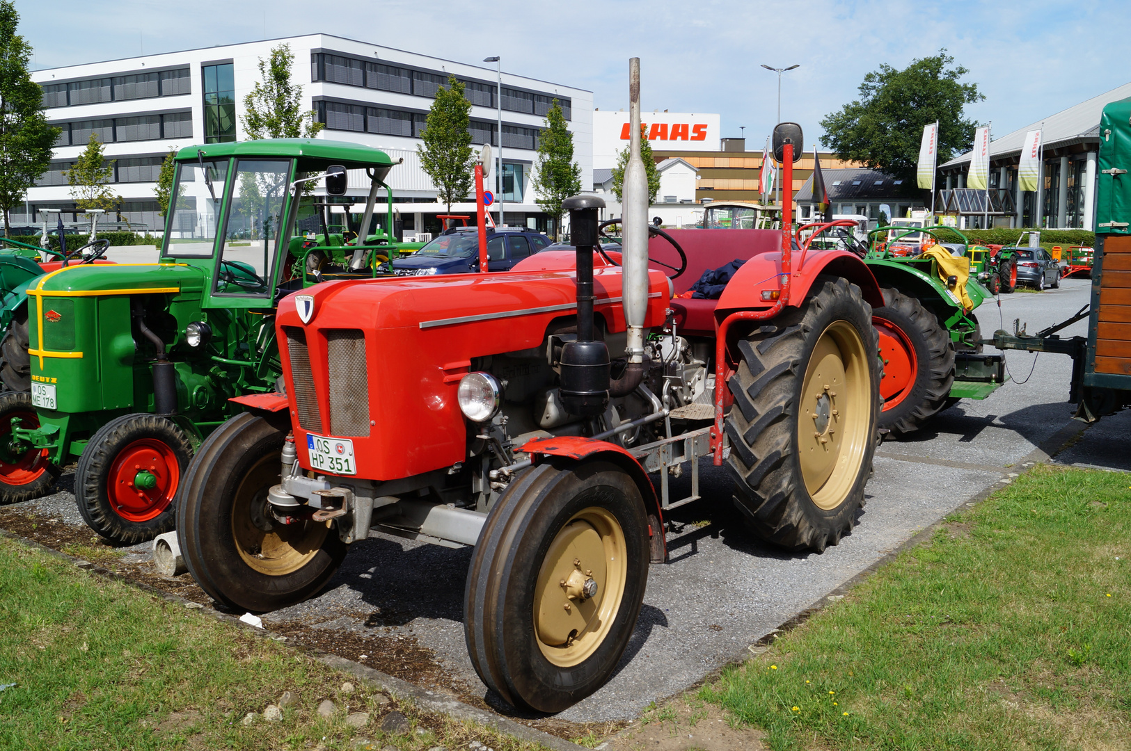 Traktoren Oldtimerclub besucht Fa. CLAAS Foto 5