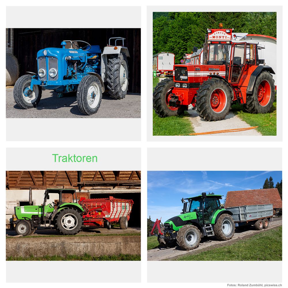 Traktoren-Quartett