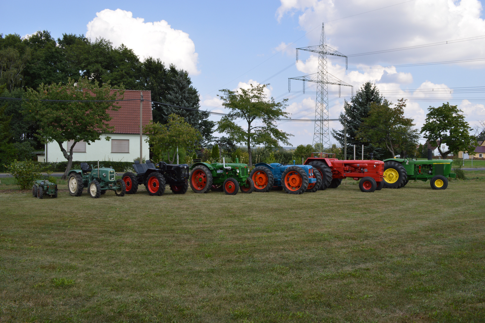 Traktorenausstellung