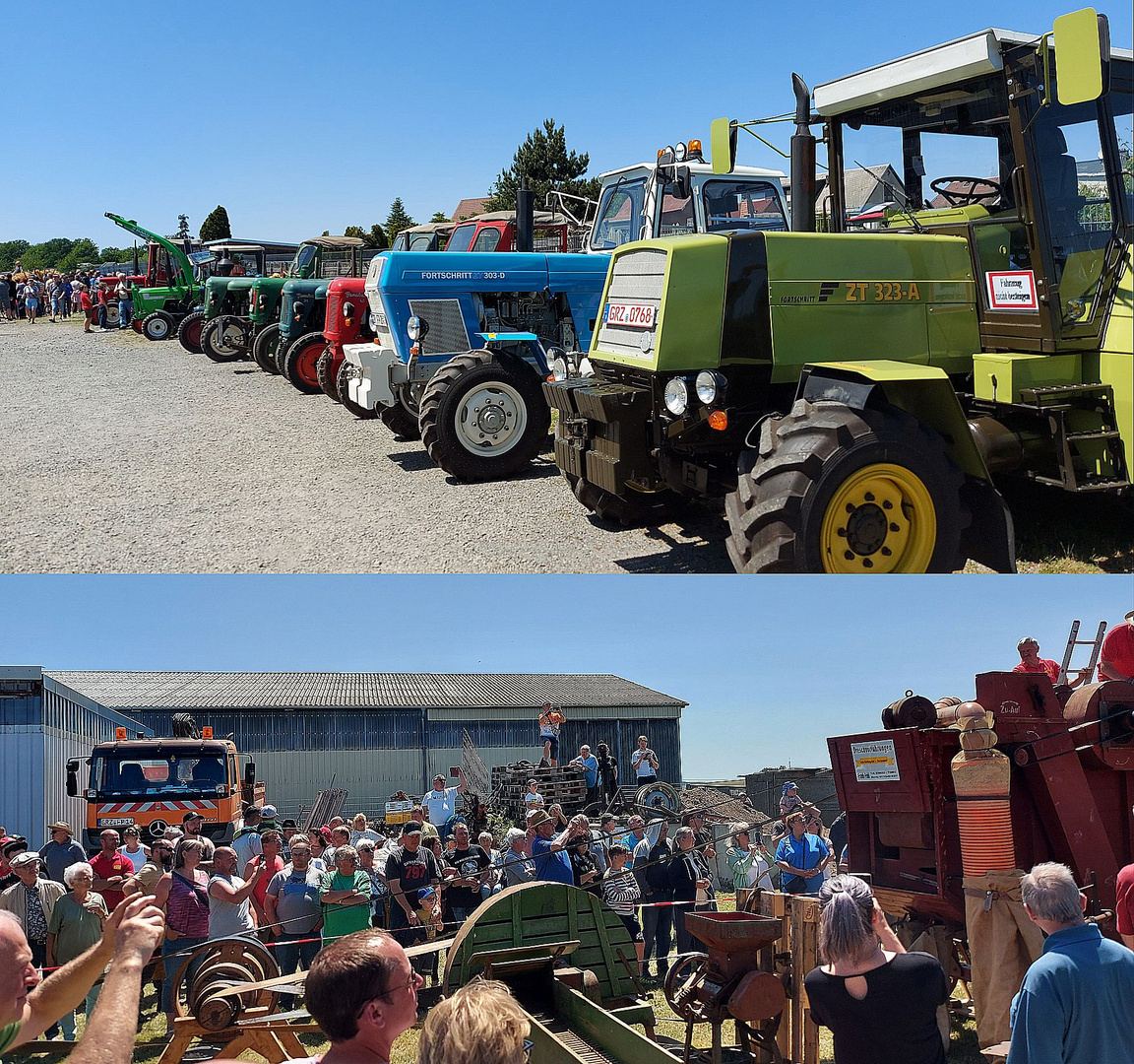 Traktortreffen bei Zeulenroda (Thür.)