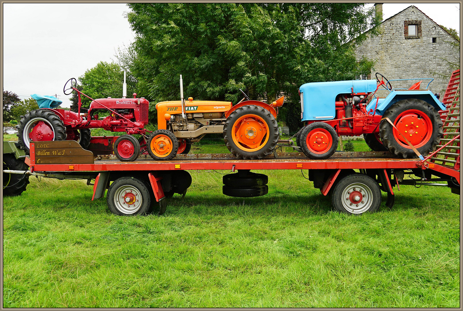 Traktortreffen in Lontzen/Belgien August (17)