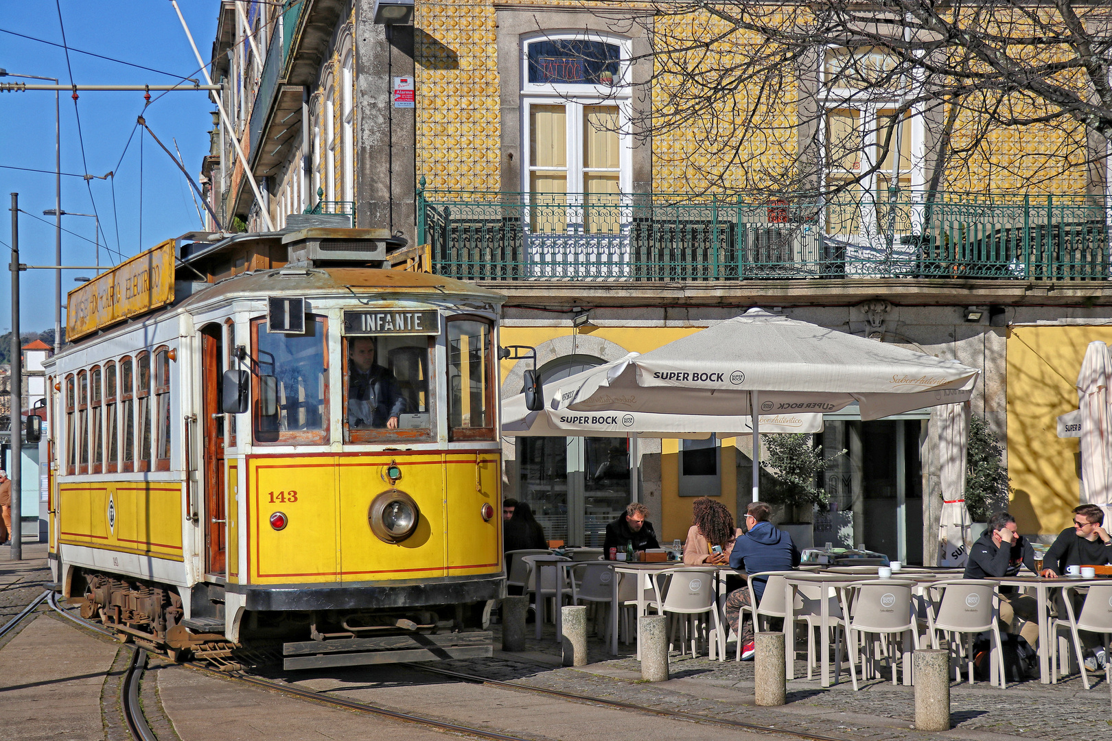 Tram 1 in Porto