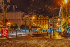 Tram 28 night shot