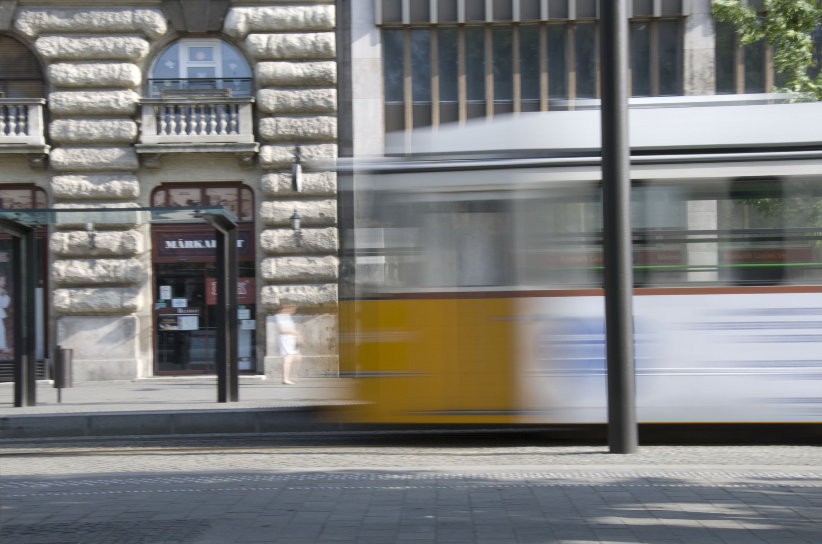 Tram a Budapest