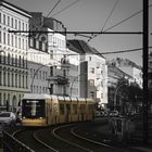 Tram am U-Bahnhof Rosenthaler Platz, Berlin