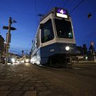 Tram arriving