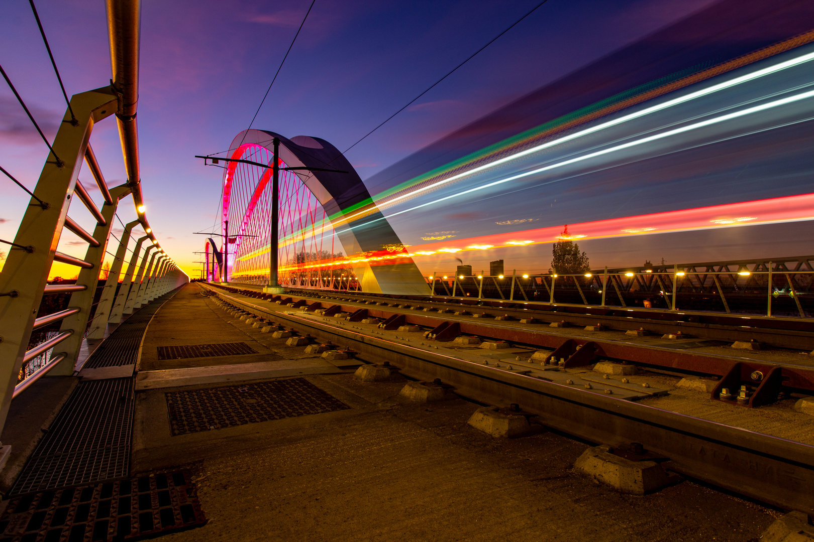 Tram Brücke 