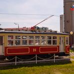 Tram-Denkmal in Kazan