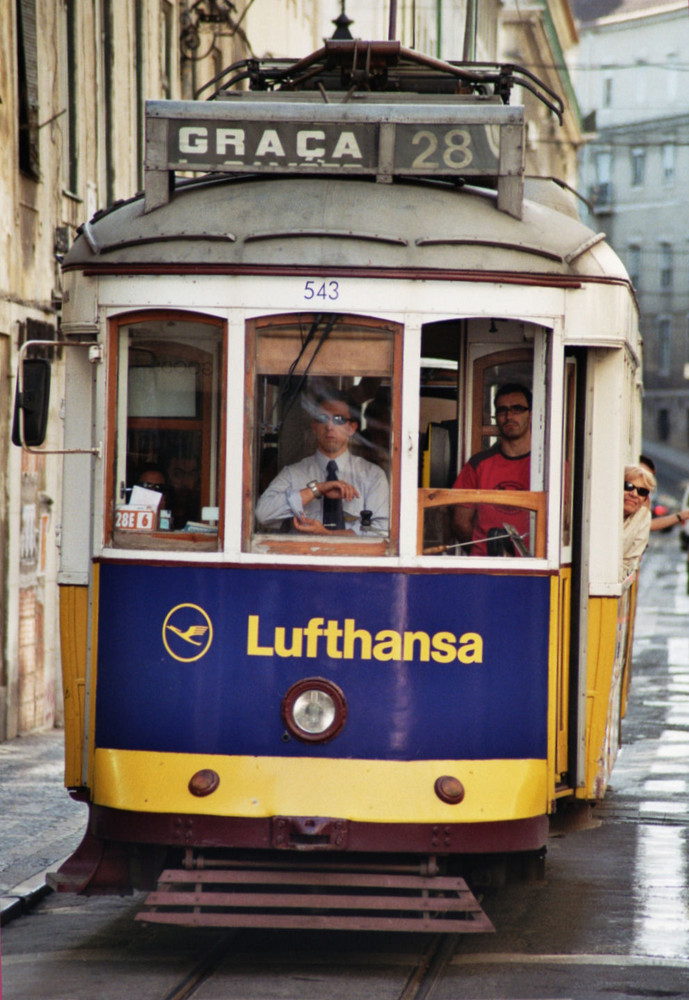 Tram fahren oder doch lieber fliegen?