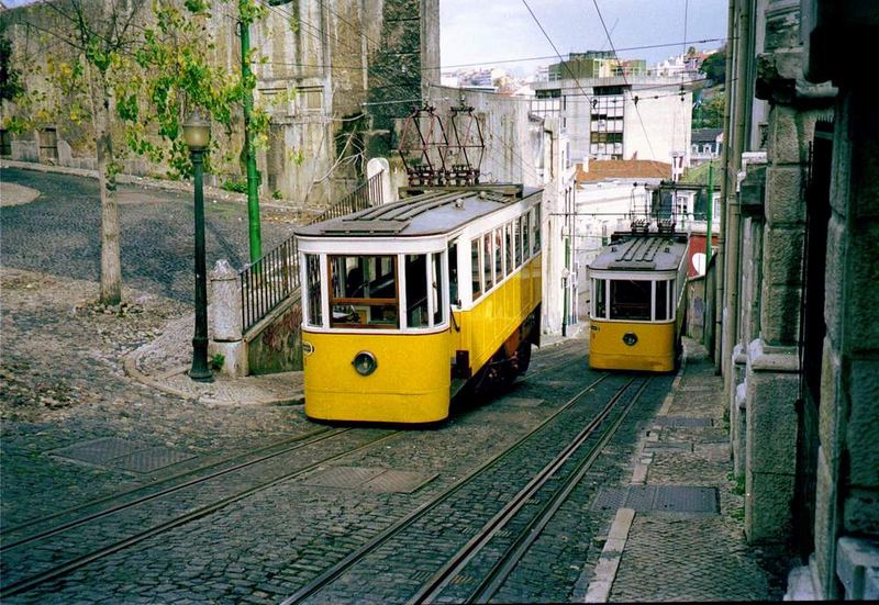 Tram in Lisboa