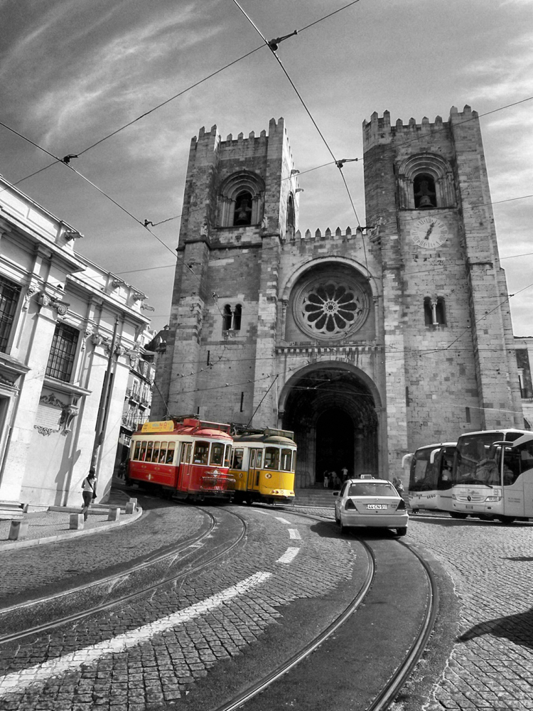 Tram in Lissabon 1