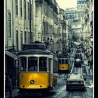 Tram in Lissabon 1. Platz Docma Pseudo HDR Wettbewerb