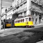 Tram in Lissabon 2