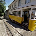 Tram in Lissabon