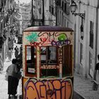 Tram in Lissabon