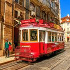 Tram in Lissabon 