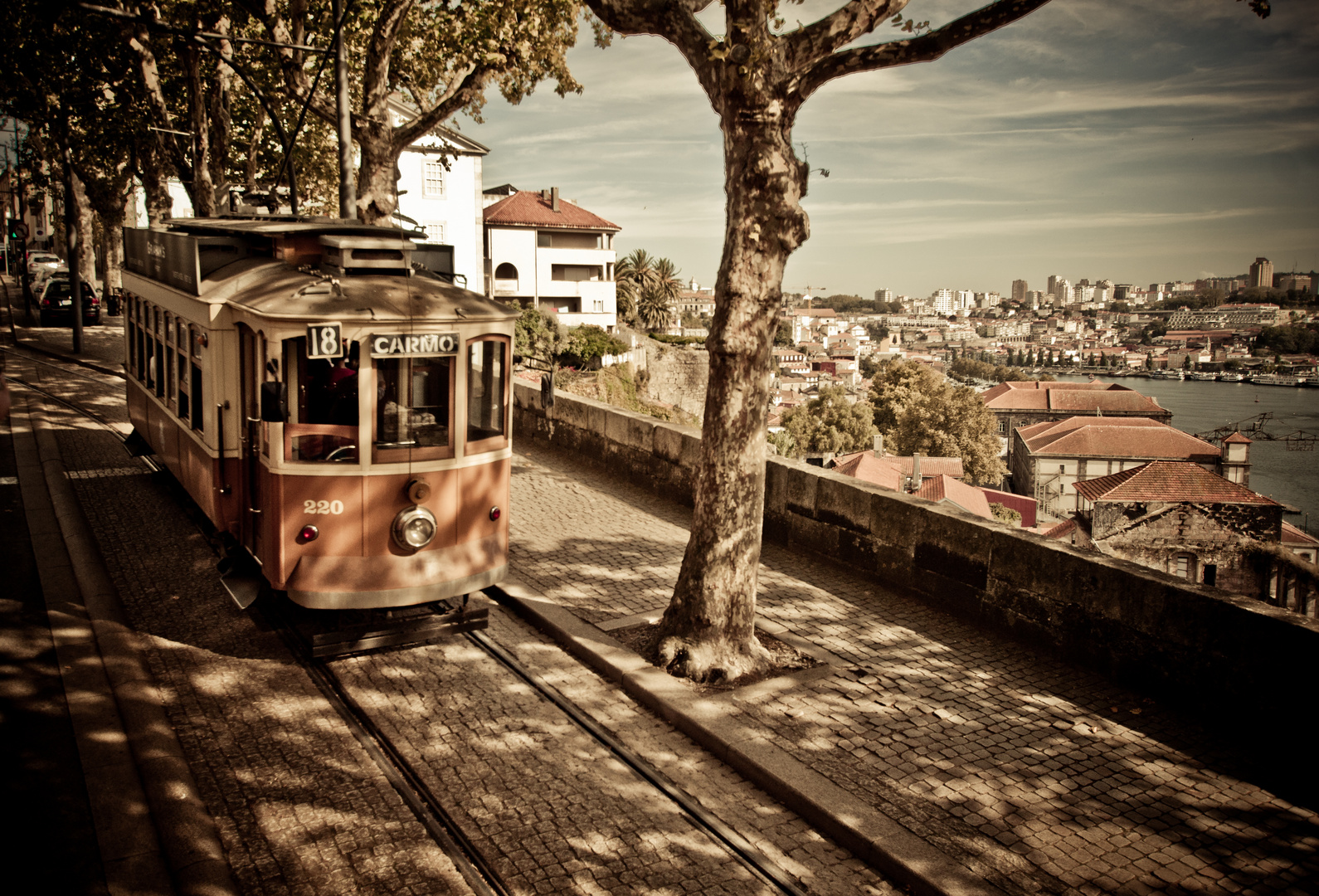 Tram in Porto