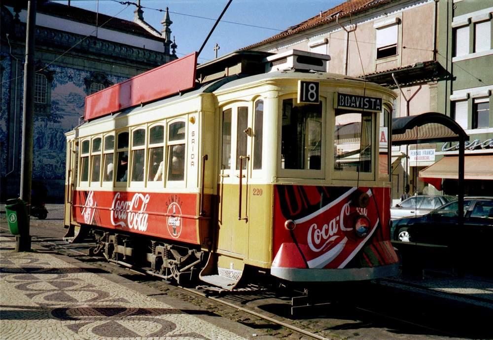 Tram in Porto