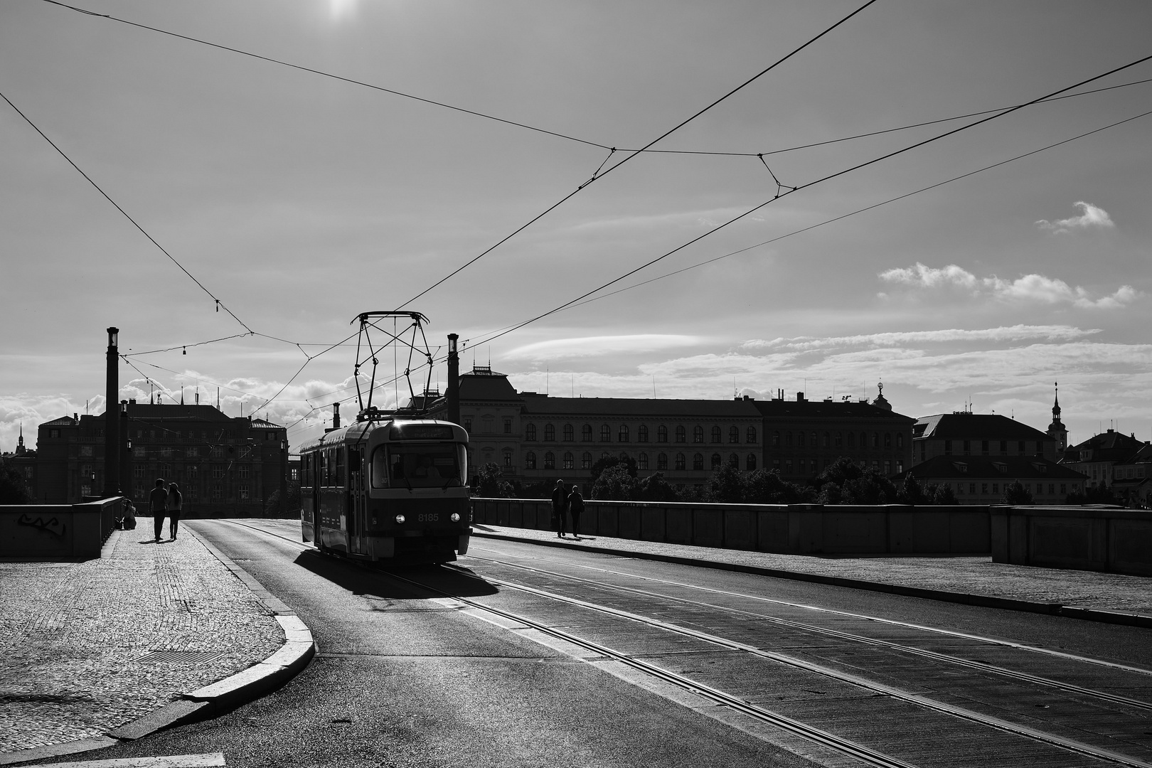 Tram in Prag