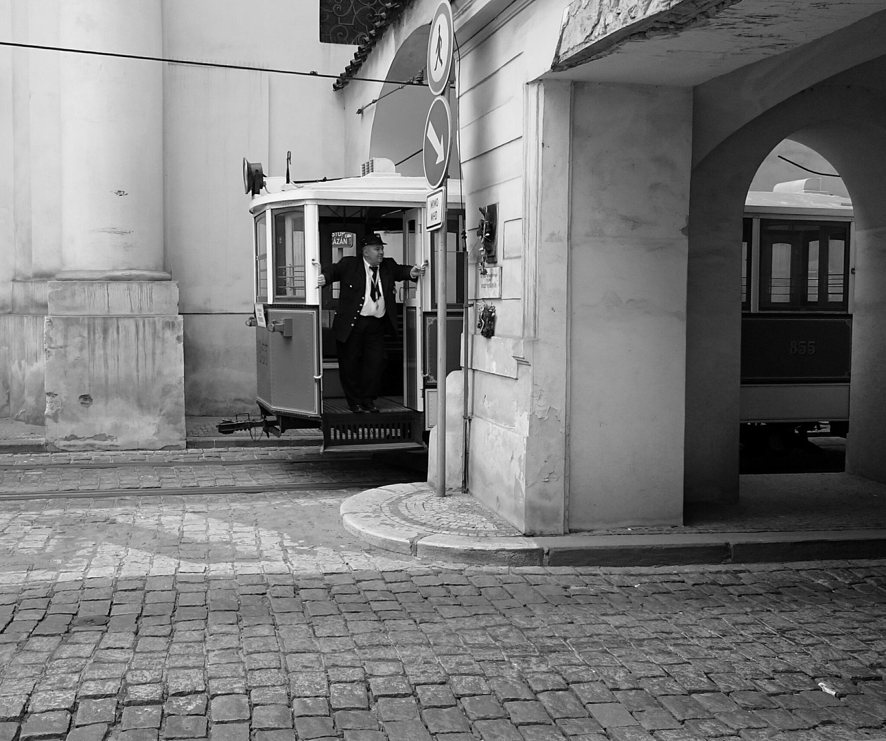 Tram in Prague