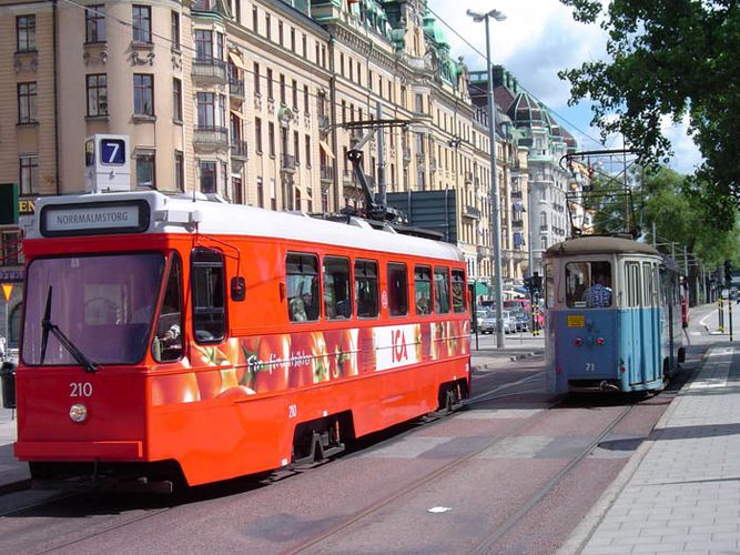 Tram in Stockholm