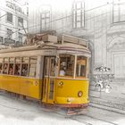 Tram Linie 28 in Lissabon