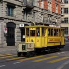 Tram Museum Zürich - LSB 2 mit Postrolli Z2