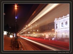 Tram Passing / Burgtheater