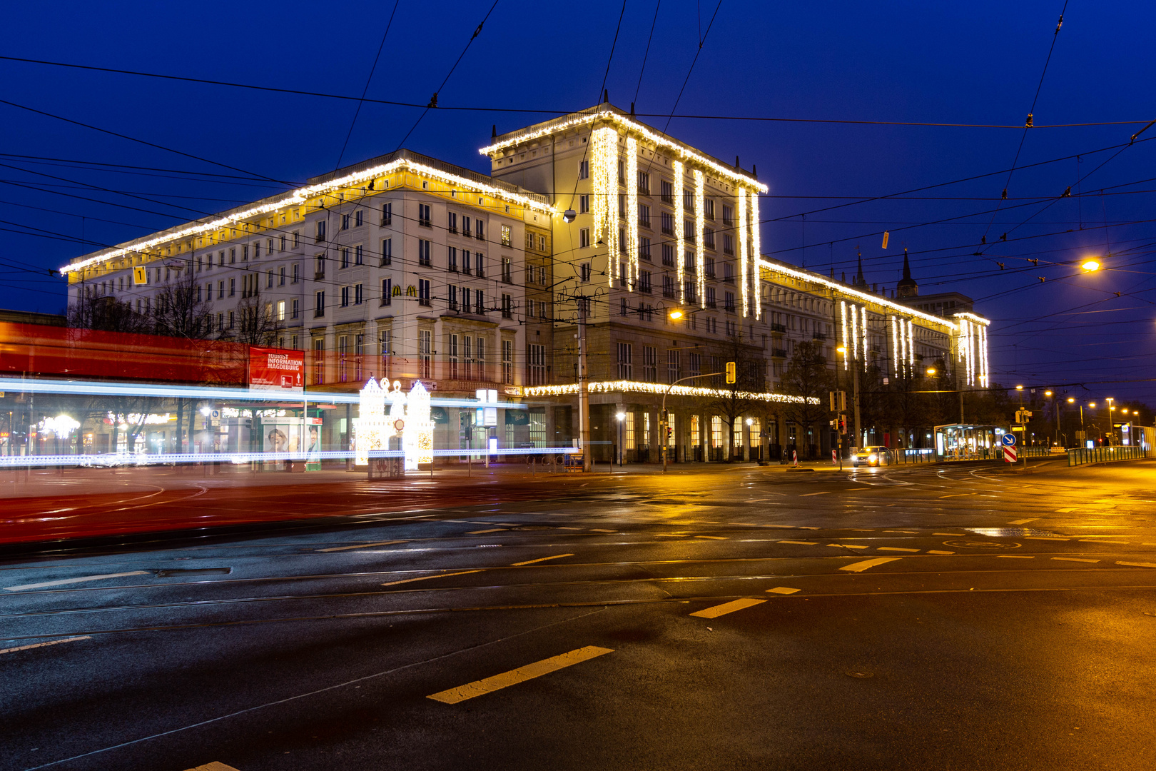 Tram, schnell wie der Blitz ...